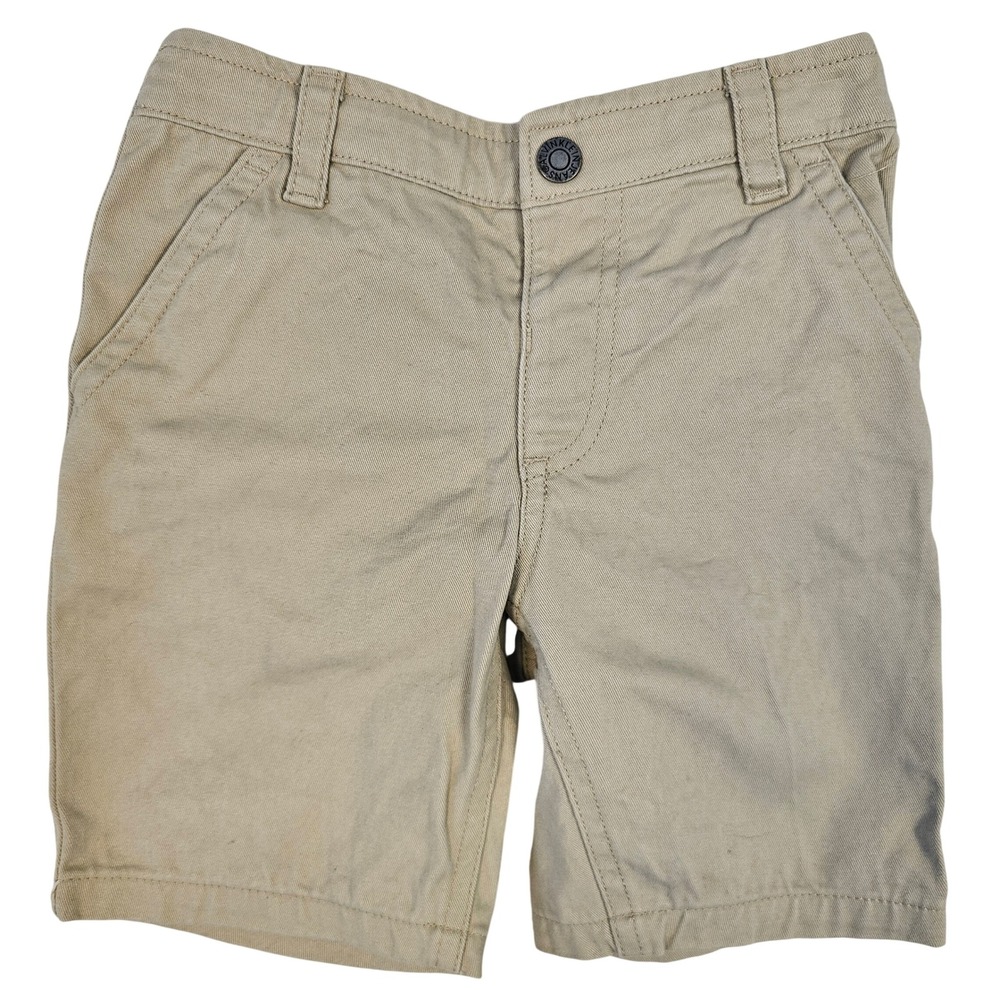 Calvin Klein Jeans Boys Khaki Chino Shorts Tan‎ Cotton Twill Size 3T